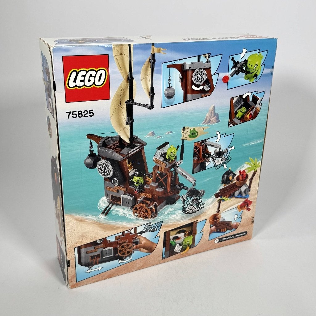 LEGO The Angry Birds Movie 75825 Piggy Pirate Ship – Nieuw, Overige thema's, Lego, Nieuw, Ophalen of Verzenden