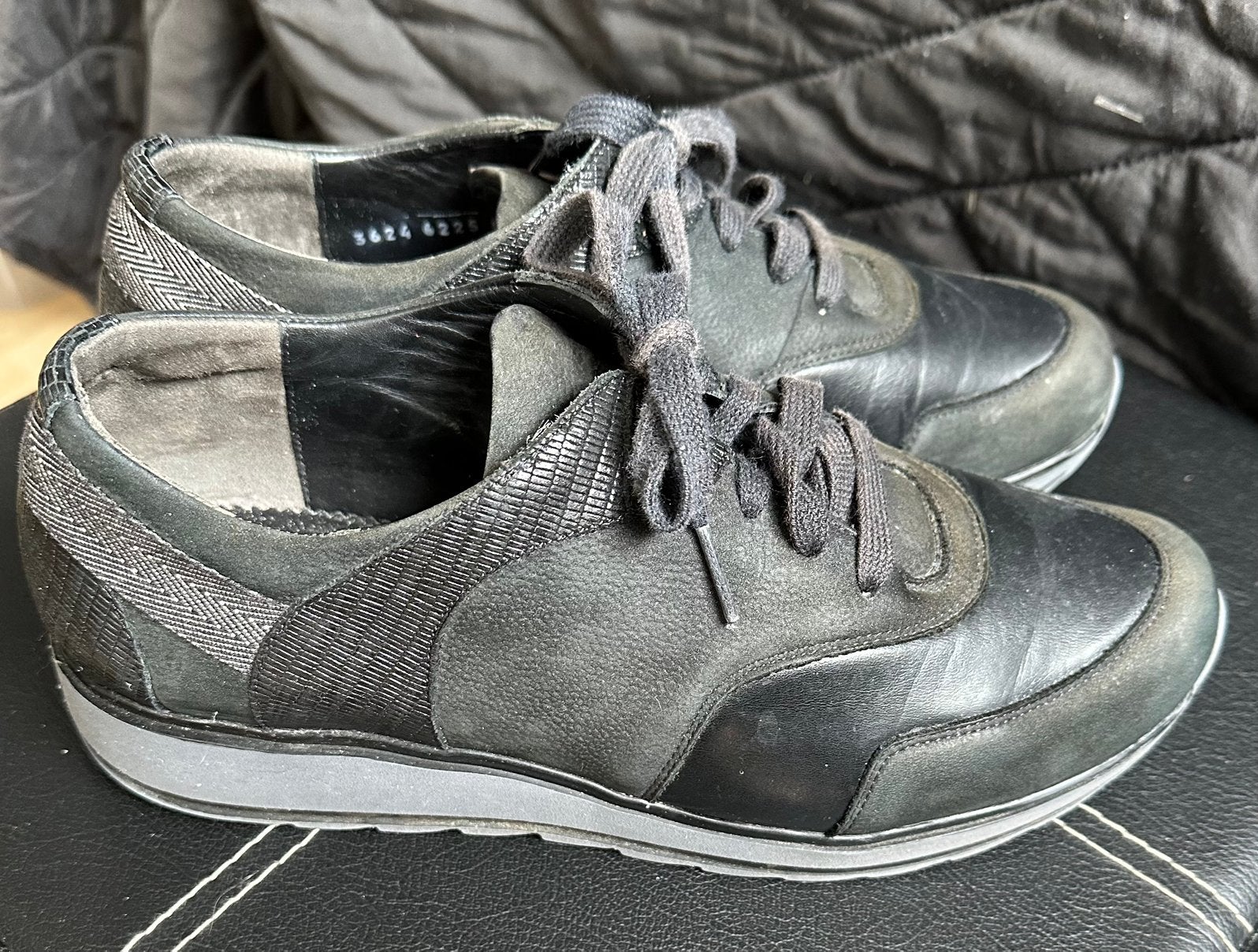 Durea sportieve schoenen 6,5 (40) breedte K !, Kleding | Dames, Schoenen, Verzenden, Zo goed als nieuw, Zwart, Sneakers of Gympen