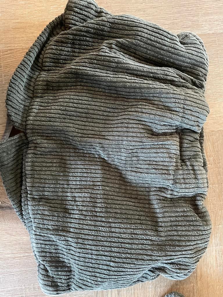 Bekleding voor Stokke Tripp Trapp stoel - Groen ribstof, Ophalen of Verzenden, Gebruikt, Overige typen