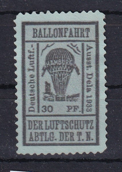 B61) 1933 Halbamtliche FP Mi 21B €220 geen garantie RRR, Verzenden, Duitse Keizerrijk, Postfris