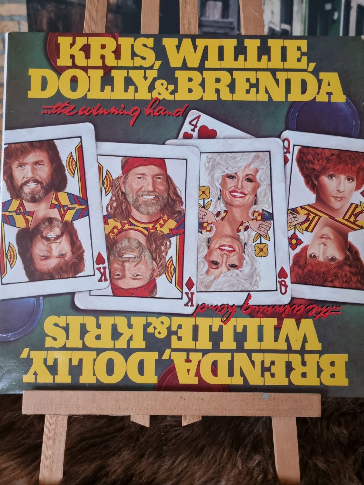 Kris, Willie, Dolly & Brenda - The Winning Hand Dubbel LP, Cd's en Dvd's, Ophalen of Verzenden, Gebruikt, 12 inch, LP