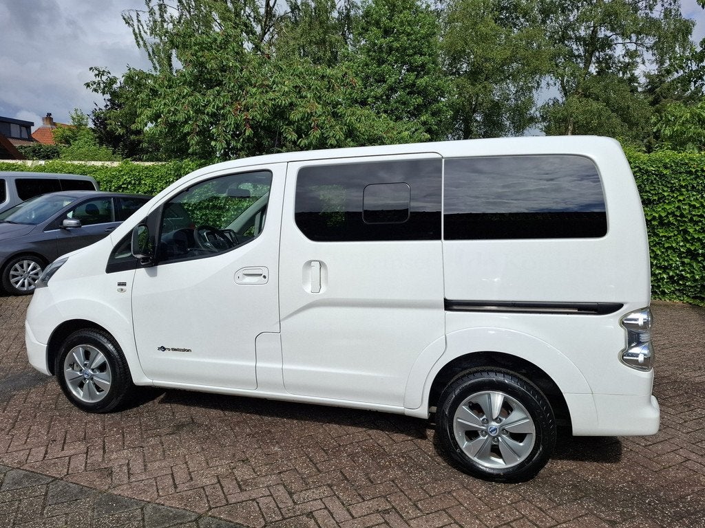 Nissan e-NV200 Evalia 40 kWh 10950.- EX BTW ROLSTOELVERVOER, Stof, Gebruikt, 38 min, 7 stoelen