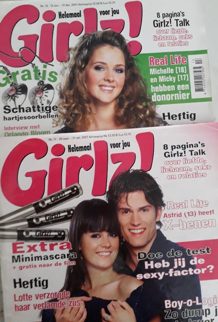 Girlz Talk tijdschrift Jaargangen 2007 – 2011(39)  magazine, Boeken, Tijdschriften en Kranten, Ophalen of Verzenden, Zo goed als nieuw