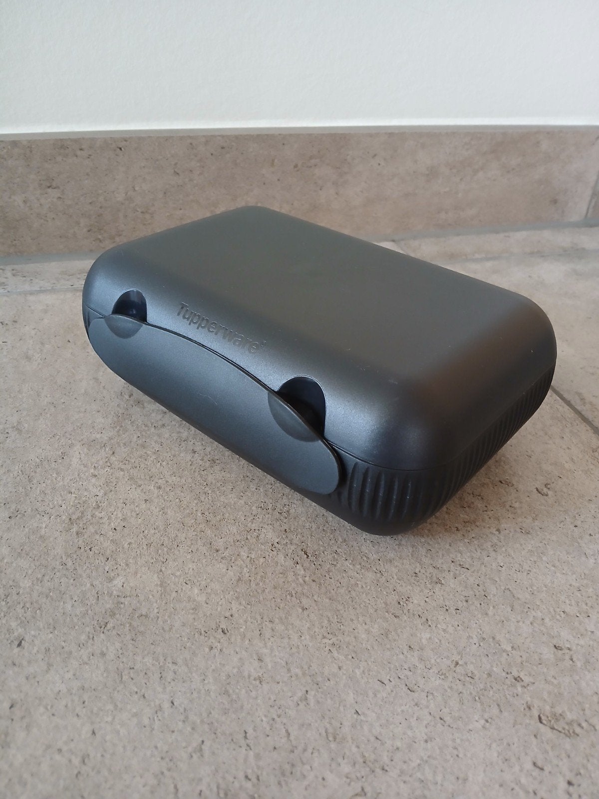 Tupperware snackpack, broodtrommel, lunchbox met schotje., Ophalen of Verzenden, Zo goed als nieuw, Overige typen