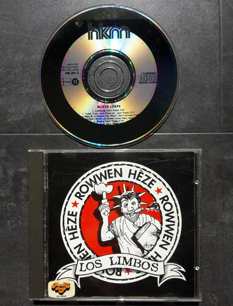 CD - Rowwen Heze - Los Limbos - Blieve Loepe - Limburgs, Ophalen of Verzenden, Zo goed als nieuw, Levenslied of Smartlap