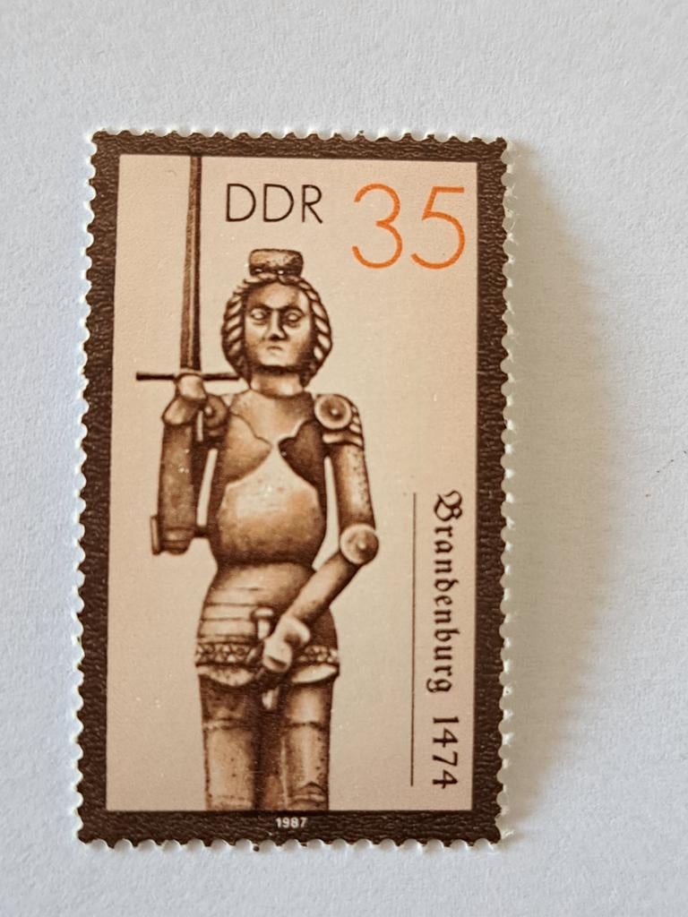 DDR Postzegel Brandenburg 1474 - 1987, Postzegels en Munten, Postzegels | Europa | Duitsland, Ophalen of Verzenden, DDR, Postfris