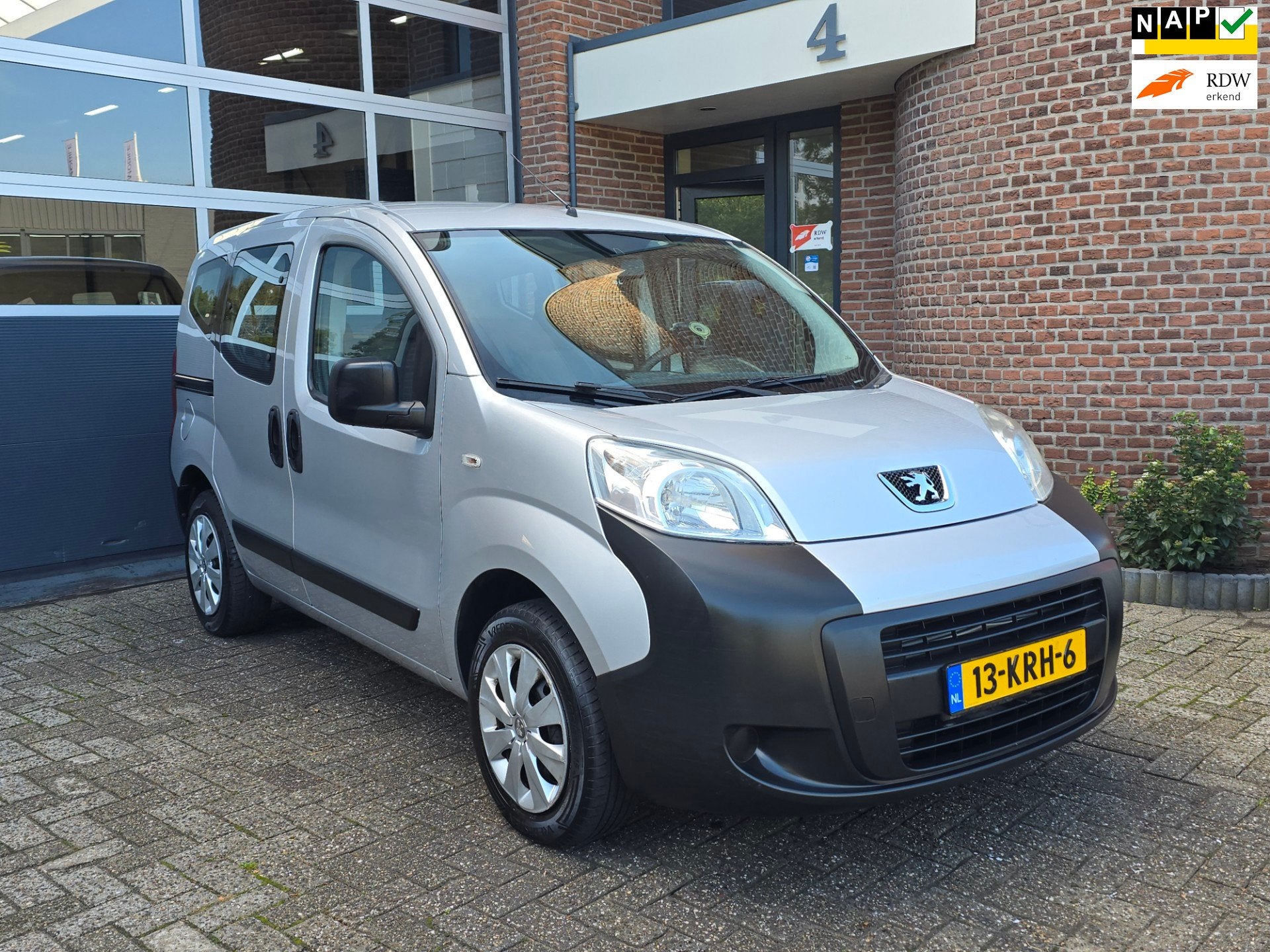 Peugeot Bipper Tepee 1.4i Airco |Nap |Apk |Nemo, Auto's, Voorwielaandrijving, 15 km/l, 4 cilinders, 400 kg