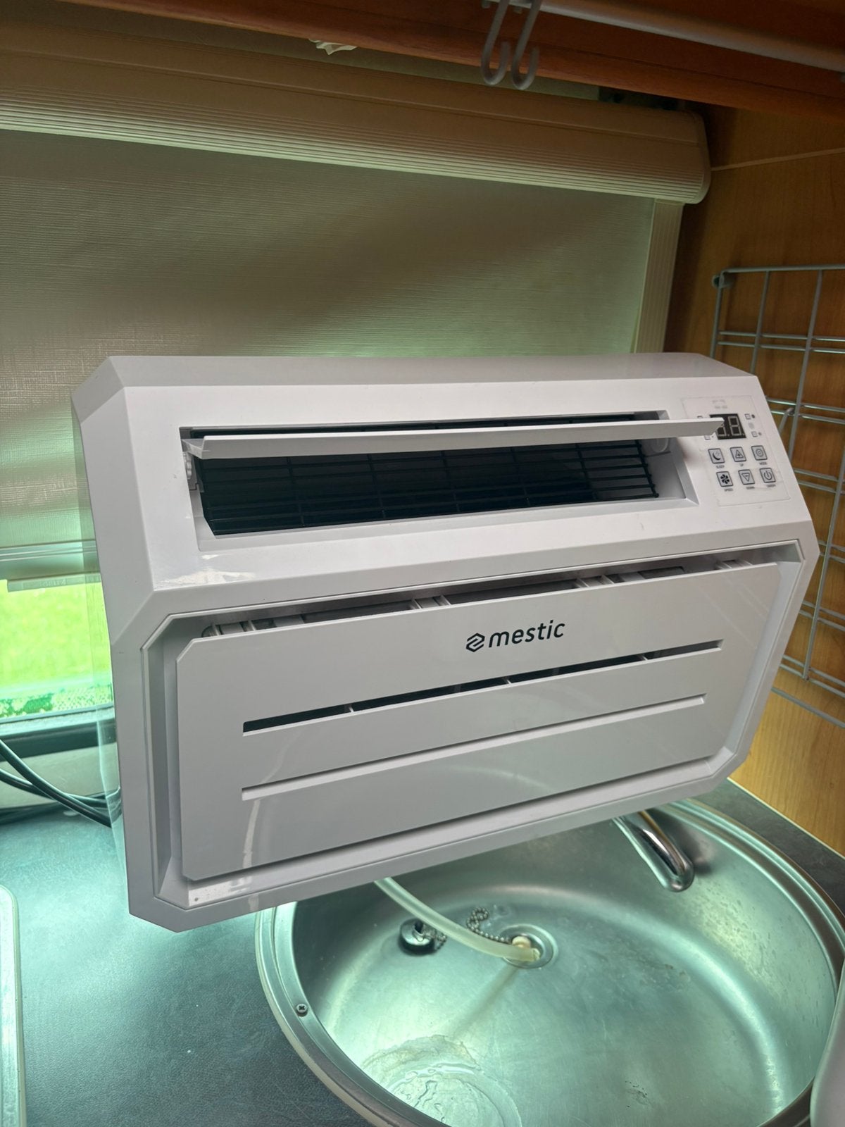Mestic Split Airco Caravan Z.G.A.N. Werkt Perfect, Minder dan 60 m³, 3 snelheden of meer, Ophalen of Verzenden, Zo goed als nieuw