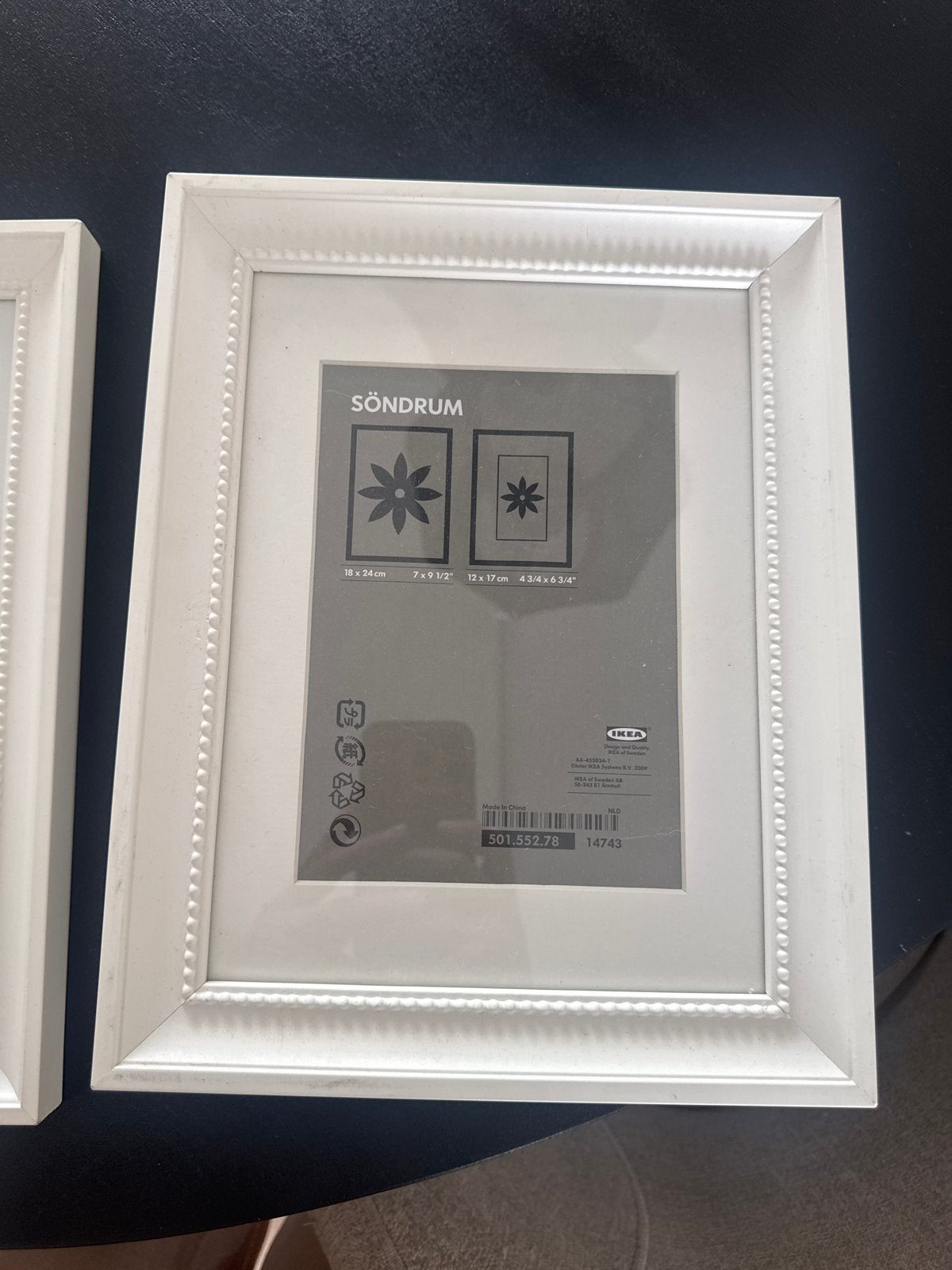 IKEA Söndrum fotolijsten wit - 4x 18x24 cm, 1x groter, Audio, Tv en Foto, Fotografie | Fotolijsten, Ophalen, Gebruikt, Standaard fotolijst
