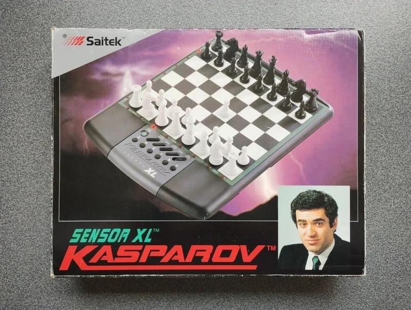 Saitek Kasparov Sensor XL, Hobby en Vrije tijd, Verzenden, Minder dan 500 stukjes, Zo goed als nieuw, Schaken