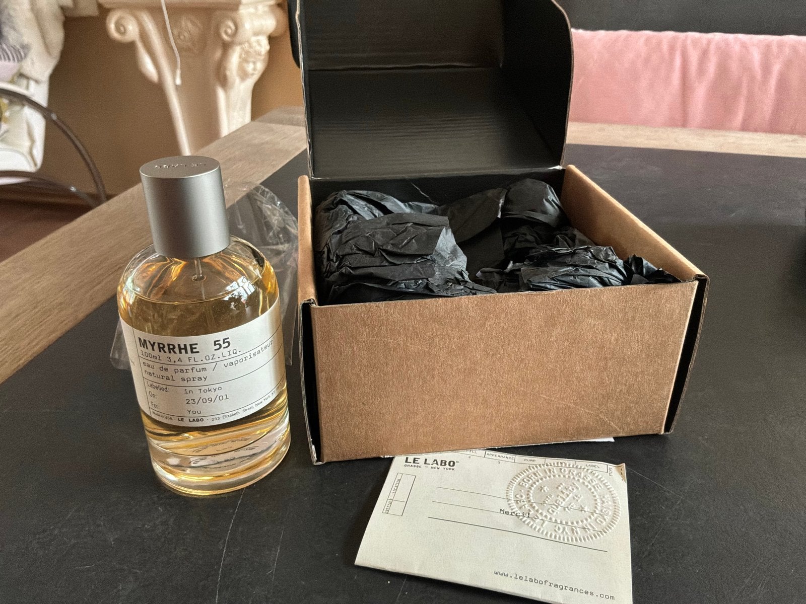 Le Labo Myrrhe 55 Eau de Parfum 100ml - Zo goed als nieuw, Ophalen of Verzenden, Zo goed als nieuw