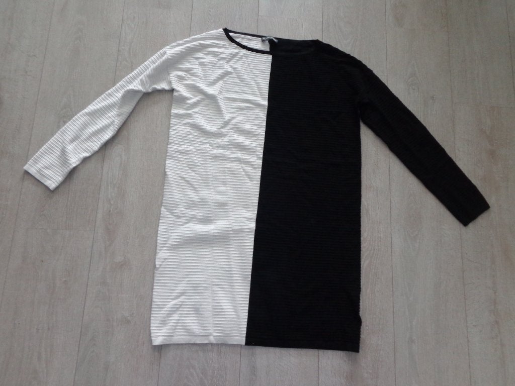 zwart/wit jurk van Phase Eight, maat 14/L, Meerkleurig, Maat 42/44 (L), Ophalen of Verzenden, Gedragen