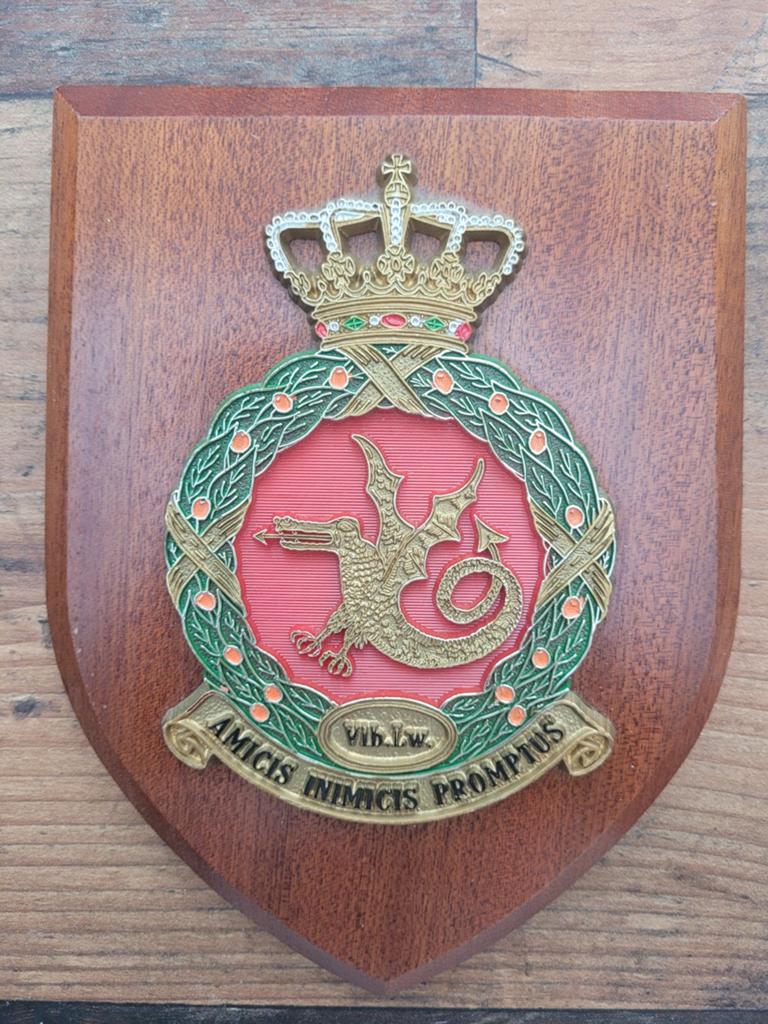 Wapenschilden KLU/ CLSK/ CLRS (Luchtmacht), Verzamelen, Ophalen of Verzenden, Overige soorten, Nederland, Kunstobject