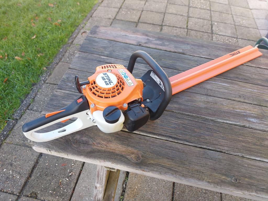 Stihl benzine heggenschaar, Ophalen, Zo goed als nieuw, Benzine, Stihl