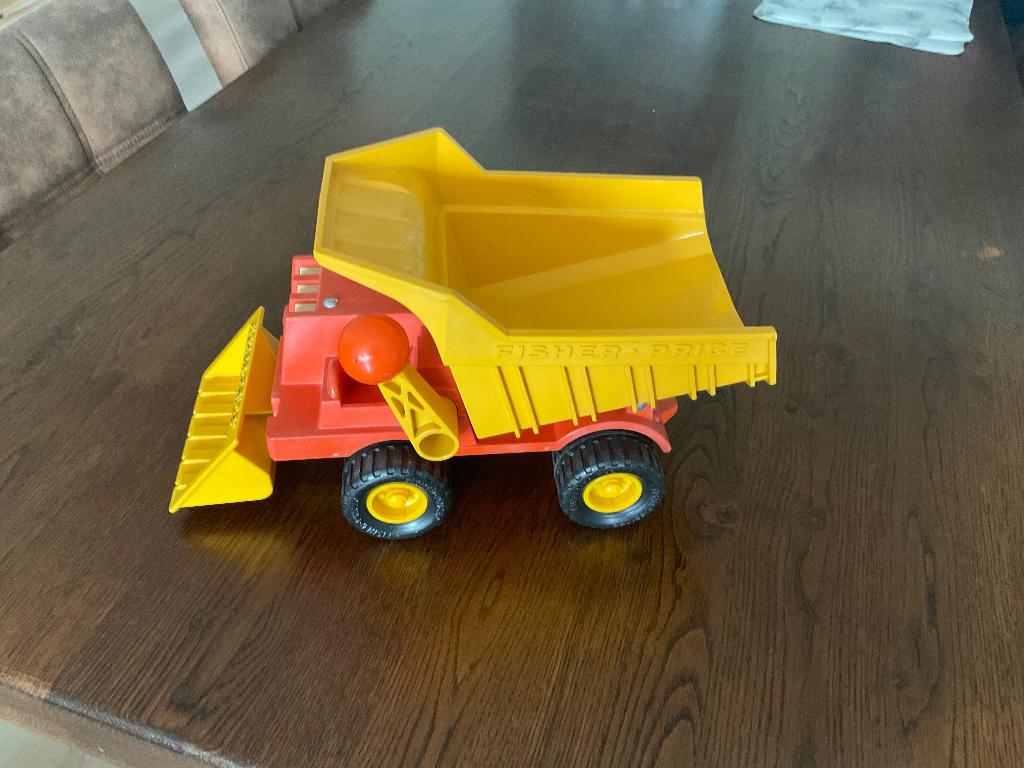 Vintage Fischerprice kiepauto, Ophalen of Verzenden, Gebruikt, Speelset
