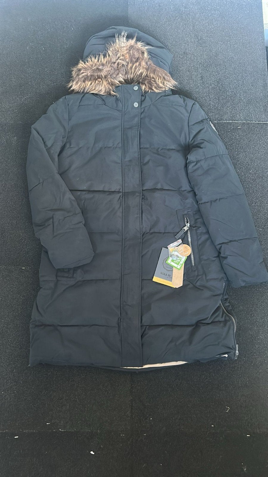 Zwarte dames winterjas maat M- Nieuw met kaartje, Kleding | Dames, Maat 38/40 (M), Giga dx, Zwart, Nieuw