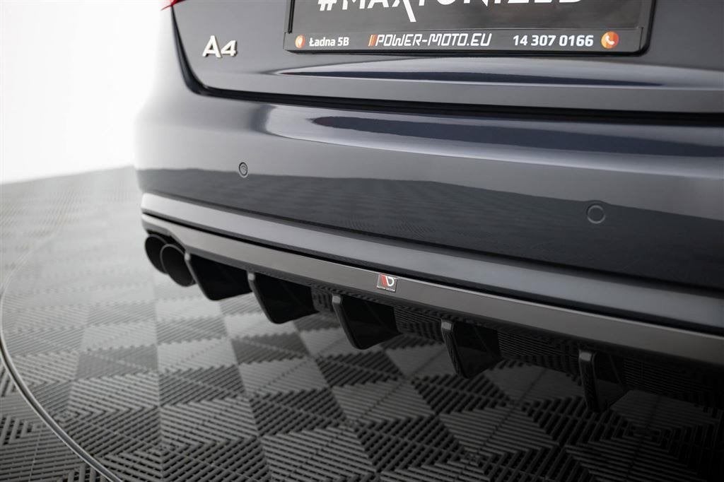 Maxton Central Rear Valance Geschkt Voor Audi A4 B8 Facelift, Verzenden, Automotive Parts, A.parts@hotmail.nl, Trasmolenlaan 12 3447 GZ Woerden
