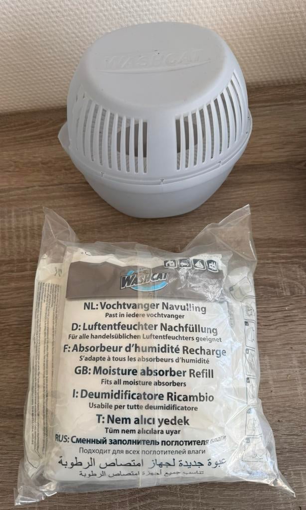 Vochtvanger + navulling – Washcat luchtontvochtiger, Ophalen, Gebruikt, Overige