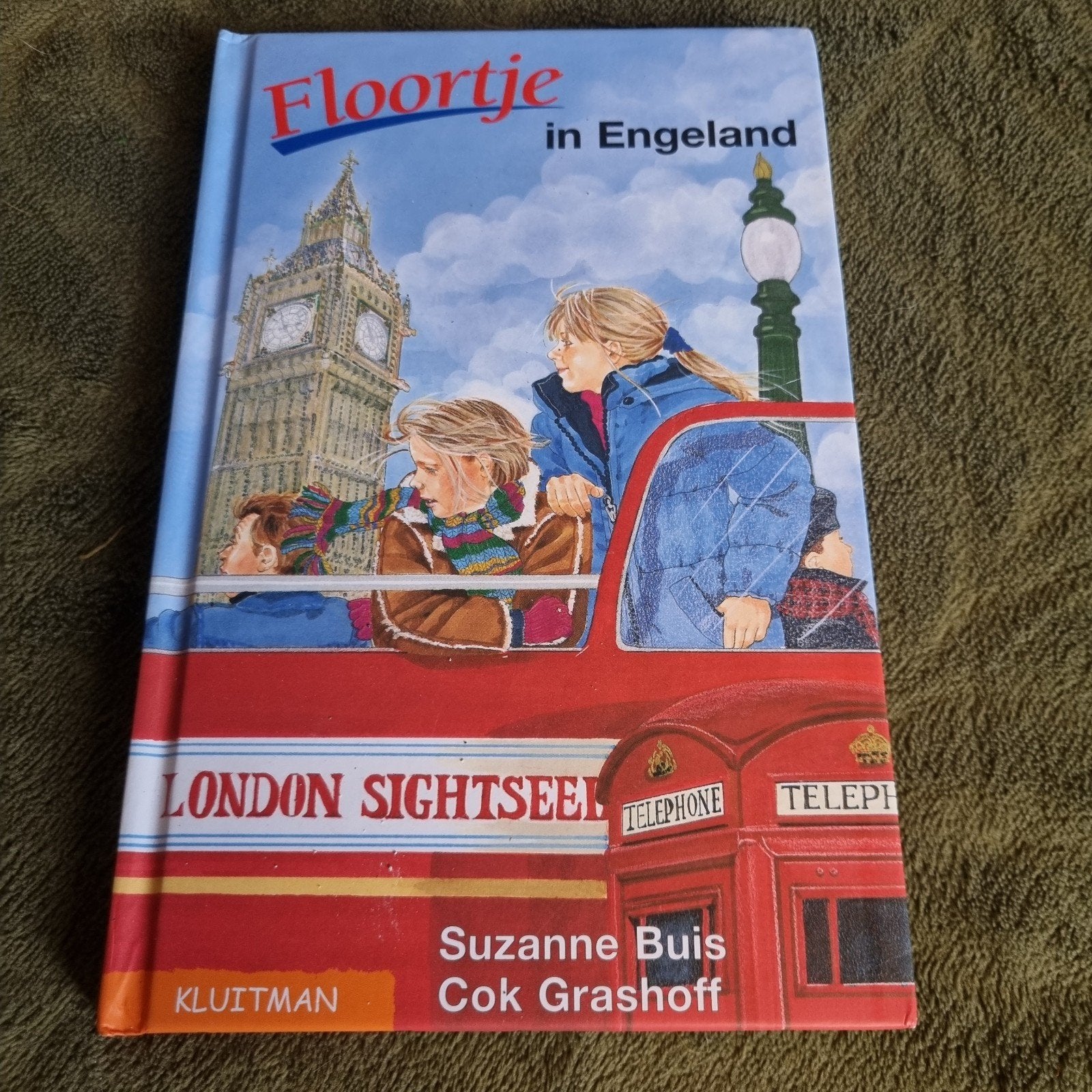 Floortje in Engeland - Avontuurlijk kinderboek, Boeken, Kinderboeken | Jeugd | 10 tot 12 jaar, Ophalen of Verzenden, Gelezen, Suzanne Buis, Cok Grashoff