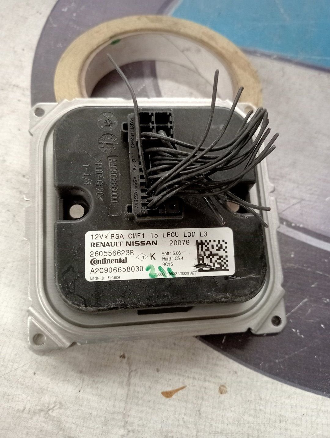 Daglicht LED module van een Renault Clio, Gebruikt, -, Renault, -