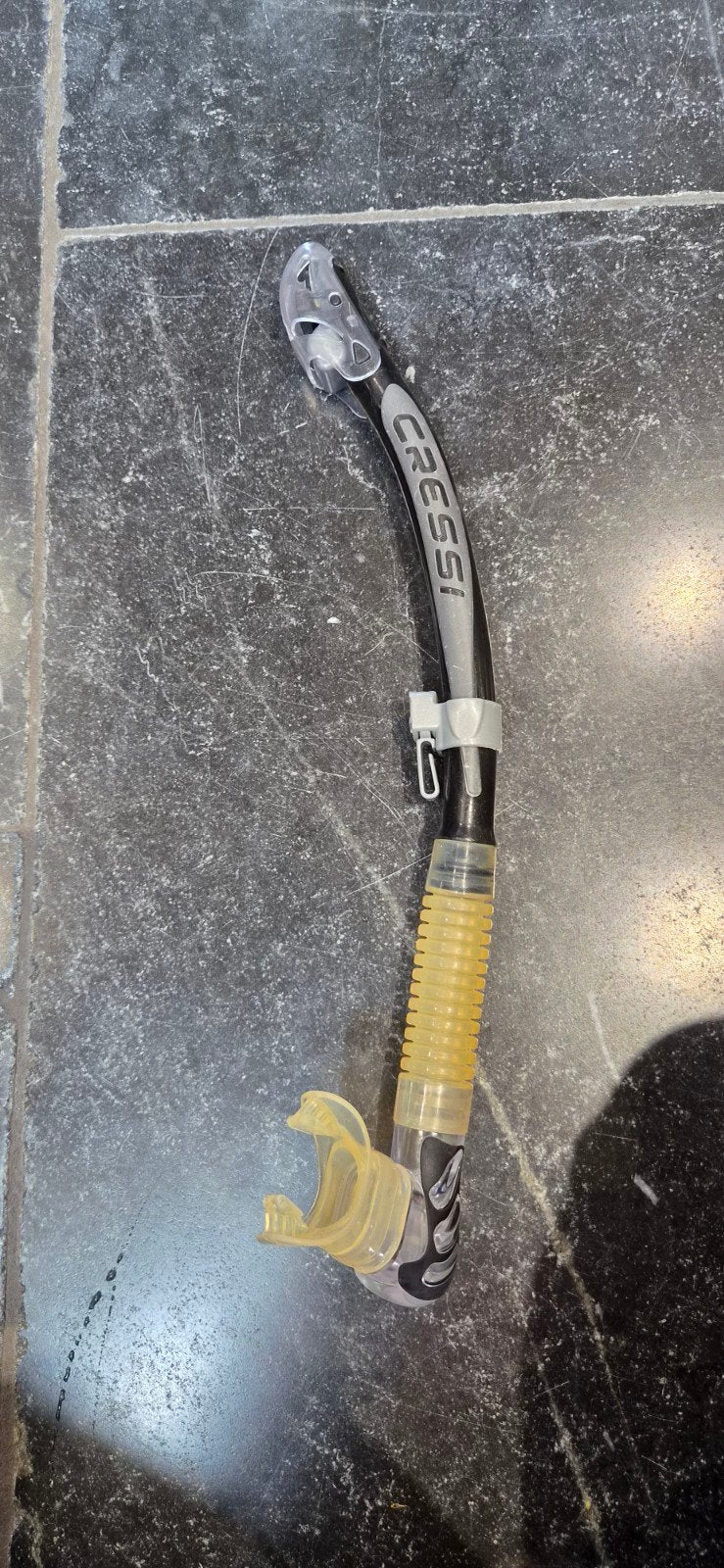 Cressi Alpha Ultra Dry Snorkel, Ophalen of Verzenden, Gebruikt, Snorkel