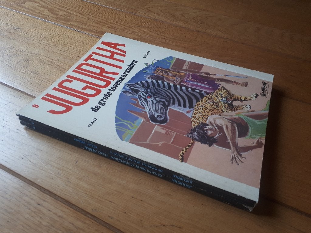 3x Strips Jugurtha, Meerdere stripboeken, Ophalen of Verzenden, Zo goed als nieuw, Hermann Huppen, Franz Drappier en Michel Suro