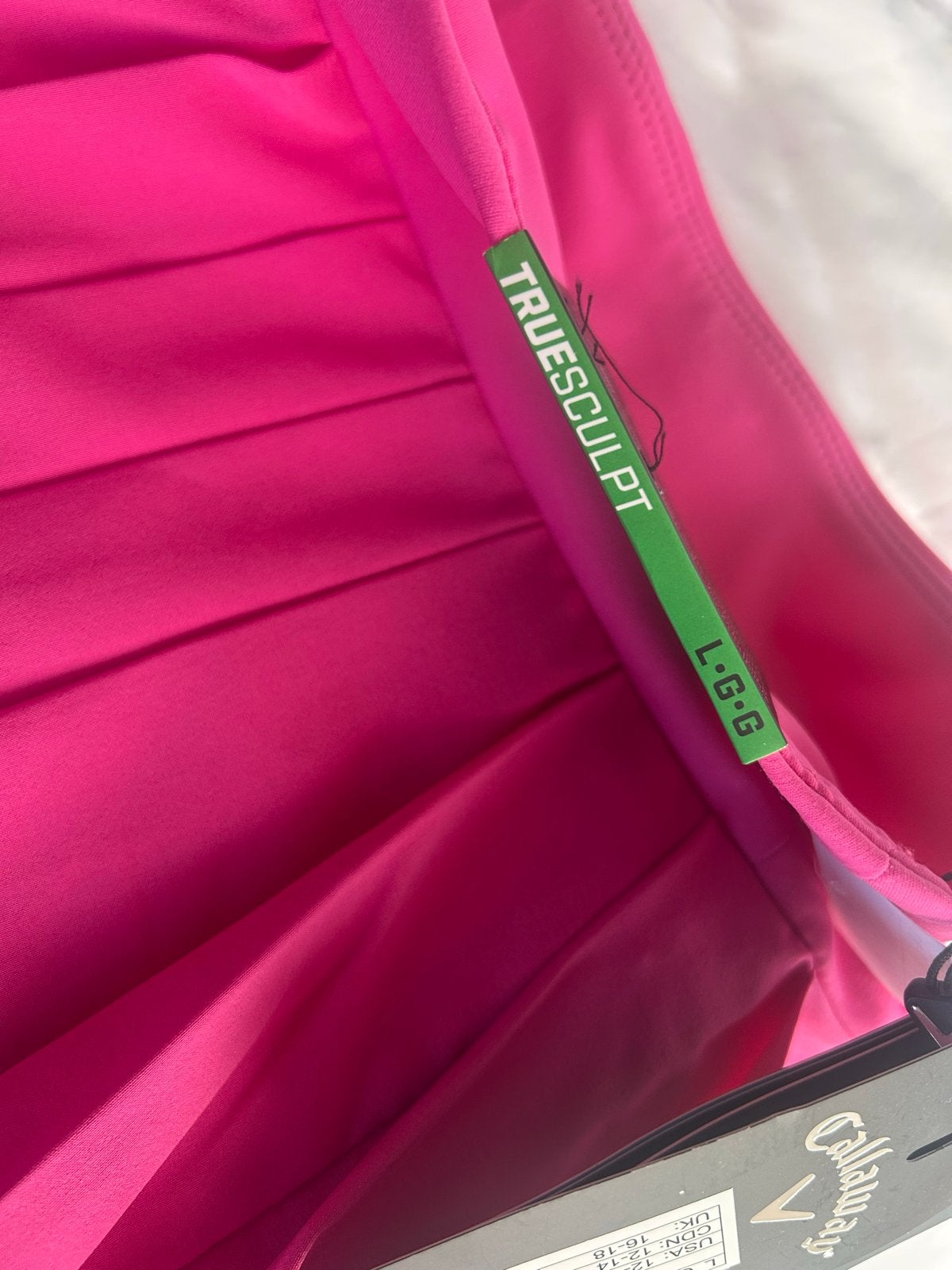 Callaway Truesculpt Golfrokje - Roze (Maat L), Ophalen, Maat 42/44 (L), Nieuw, Roze