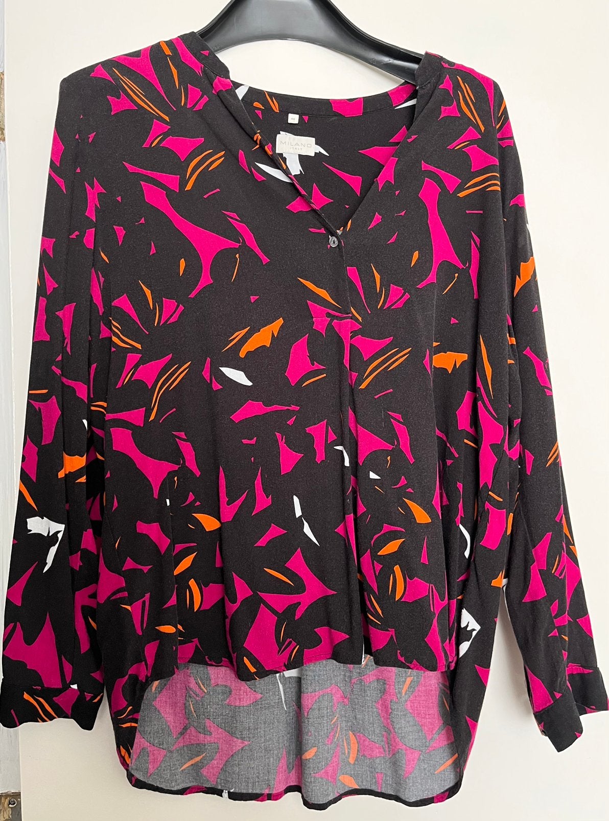 Milano blouse, Ophalen of Verzenden, Zo goed als nieuw, Maat 38/40 (M), Meerkleurig