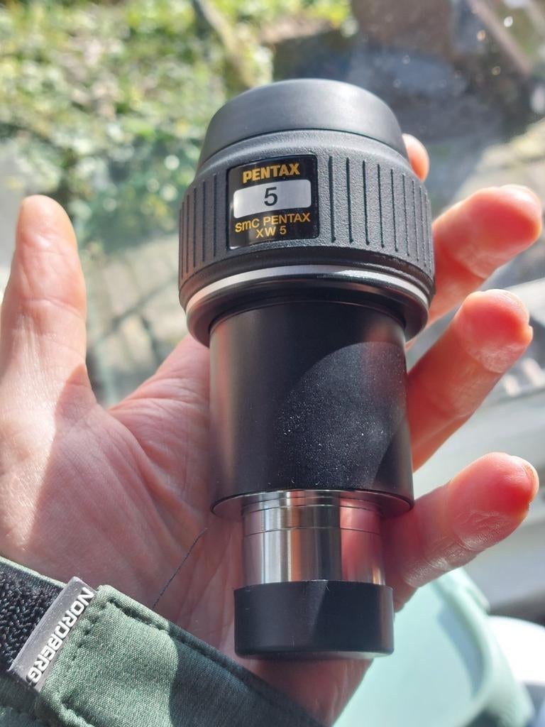 Pentax XW5 oculair 5mm,  als nieuw., Audio, Tv en Foto, Optische apparatuur | Telescopen, Ophalen of Verzenden, Minder dan 80 mm