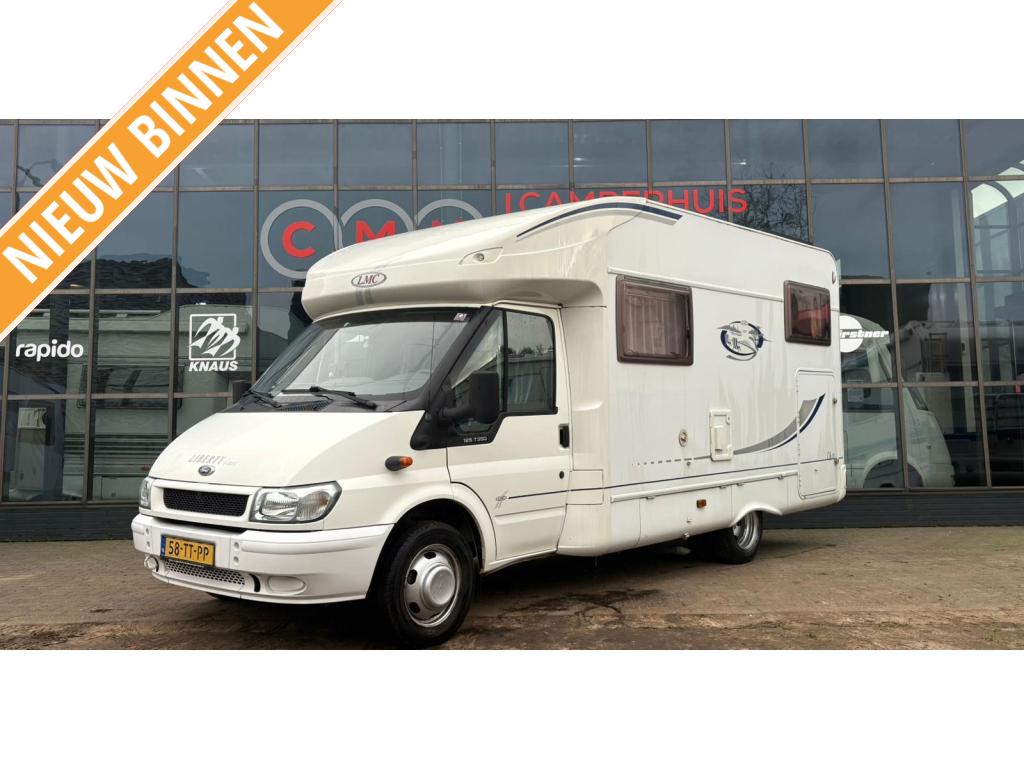 LMC Liberty 618 TI Automaat,XLGarage,Airco, Caravans en Kamperen, Campers, Bedrijf, tot en met 2, Half-integraal, LMC, Ford, Diesel