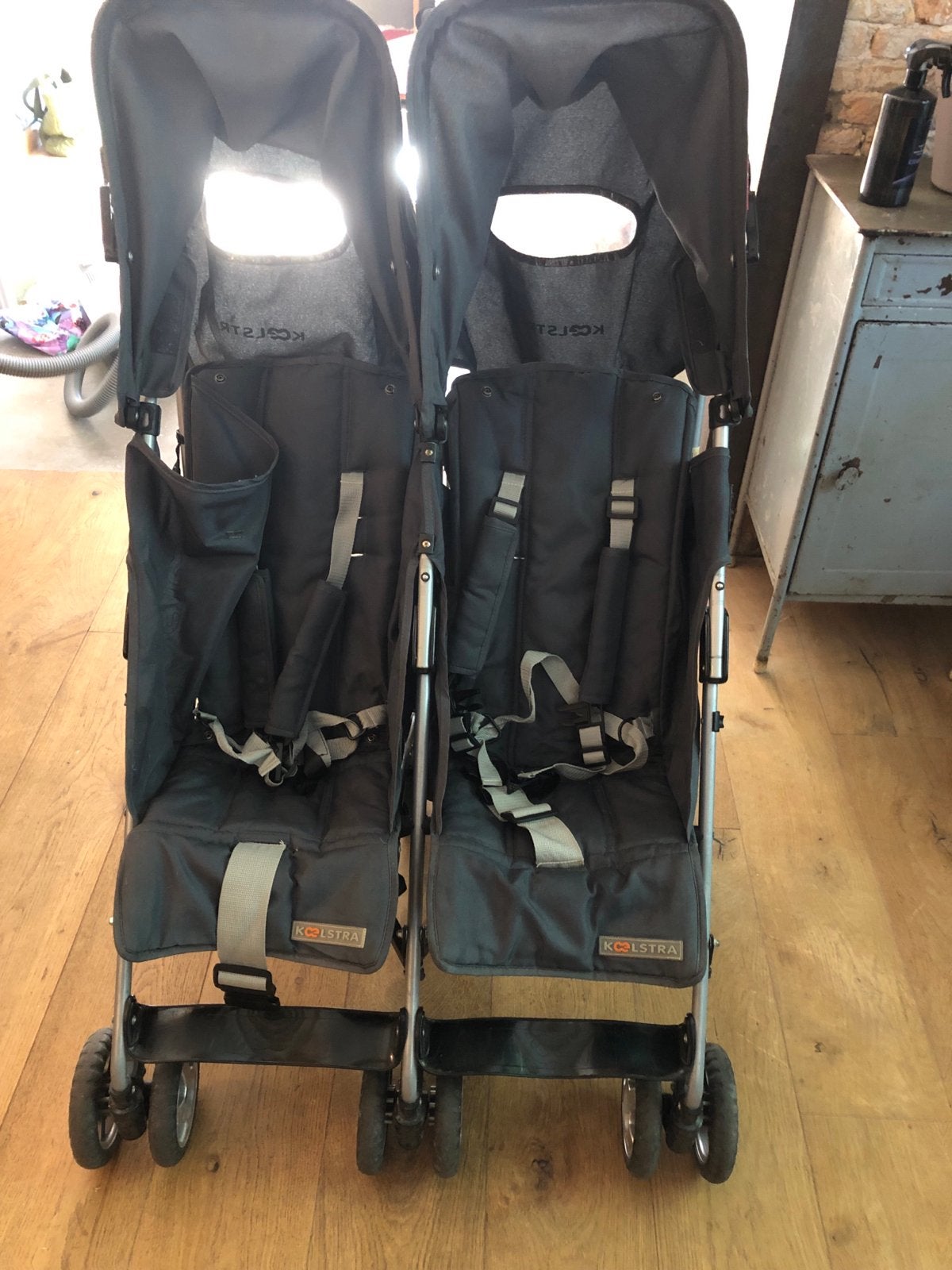 Koelstra Simba Twin duobuggy, Gebruikt, Duowagen, Ophalen, Kinderwagen