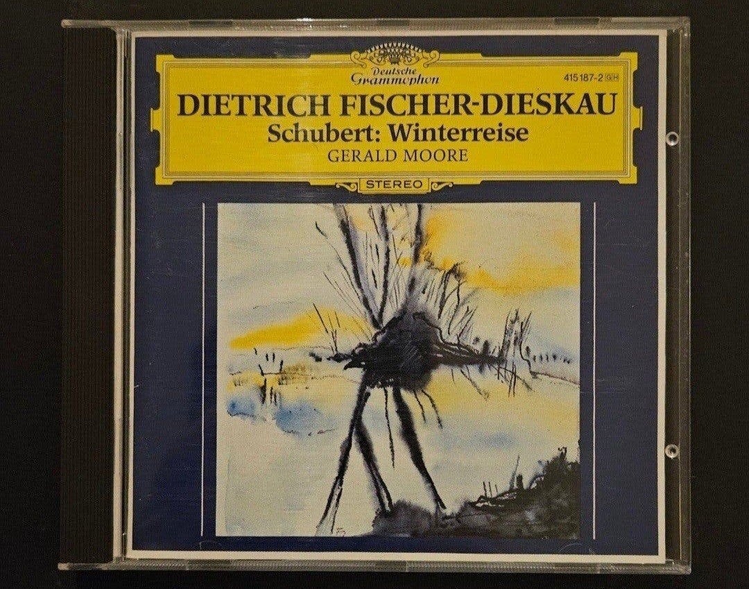 Schubert – Winterreise D.911 – Fischer-Dieskau / Gerald Moor, Ophalen of Verzenden, Zo goed als nieuw