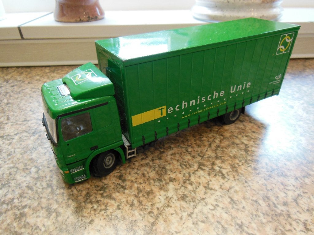 MERCEDES ACTROS - Technische Unie -  LION  No. ???, Ophalen of Verzenden, Zo goed als nieuw, Bus of Vrachtwagen, Lion Toys