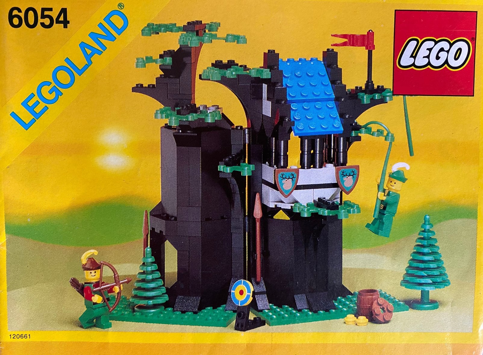 LEGO 6054 Forestmen’s Hideout, Gebruikt, Overige thema's, Lego, Ophalen of Verzenden