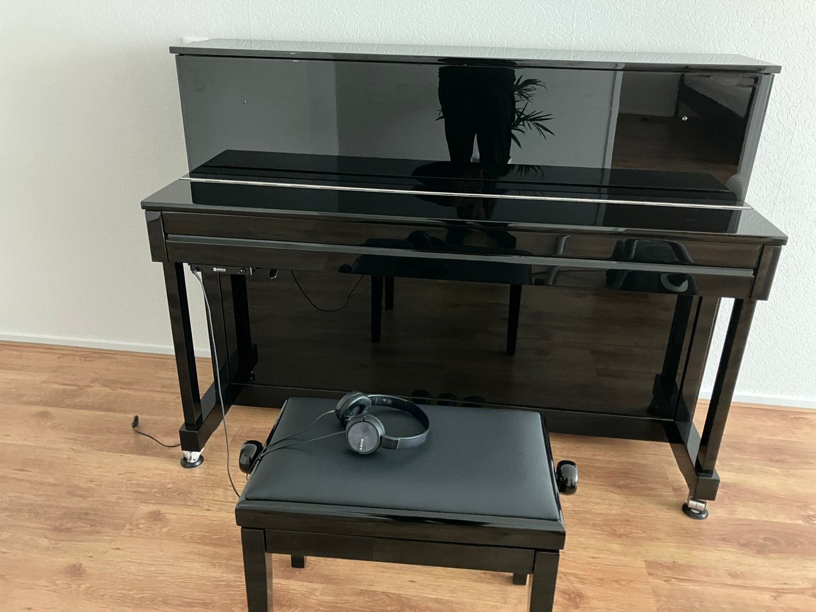 Piano silent nieuw, Ophalen, Zwart, Nieuw, Piano