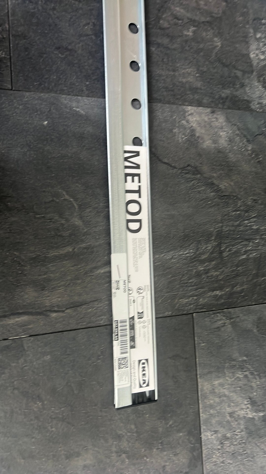 Metod ophangrail 200cm Ikea nieuw!, Ophalen, Zo goed als nieuw