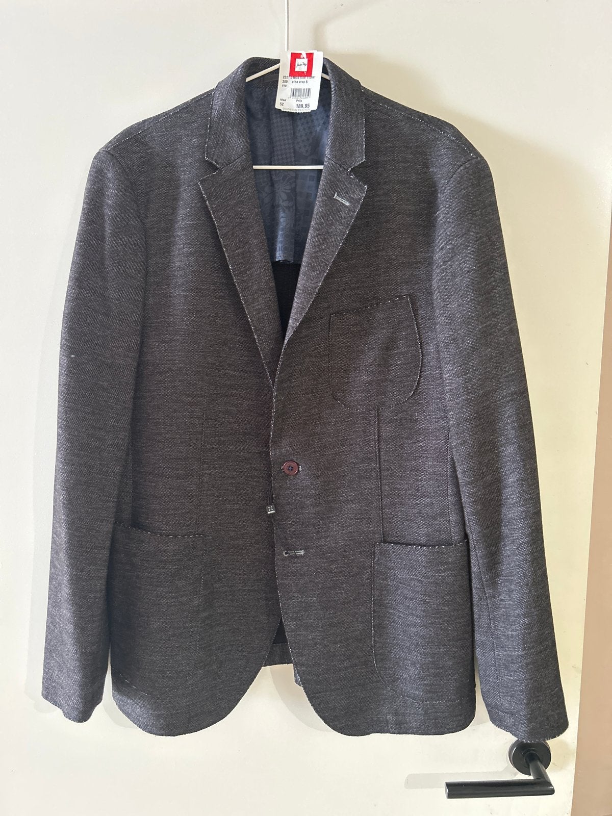 Stones Modern Fit Colbert Maat 52 - Nieuw met kaartje, Ophalen of Verzenden, Nieuw, Maat 52/54 (L), Grijs