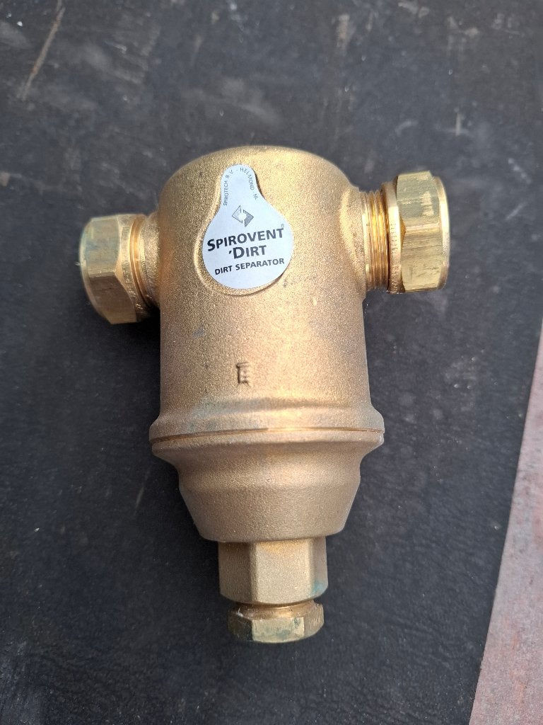 Spirovent vuilafscheider, Ophalen, Minder dan 30 cm, Cv-ketel of Combi-ketel, Nieuw