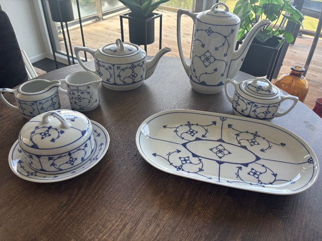 Jäger Blau Saks – 7-delig koffie- en serveerset, Ophalen of Verzenden