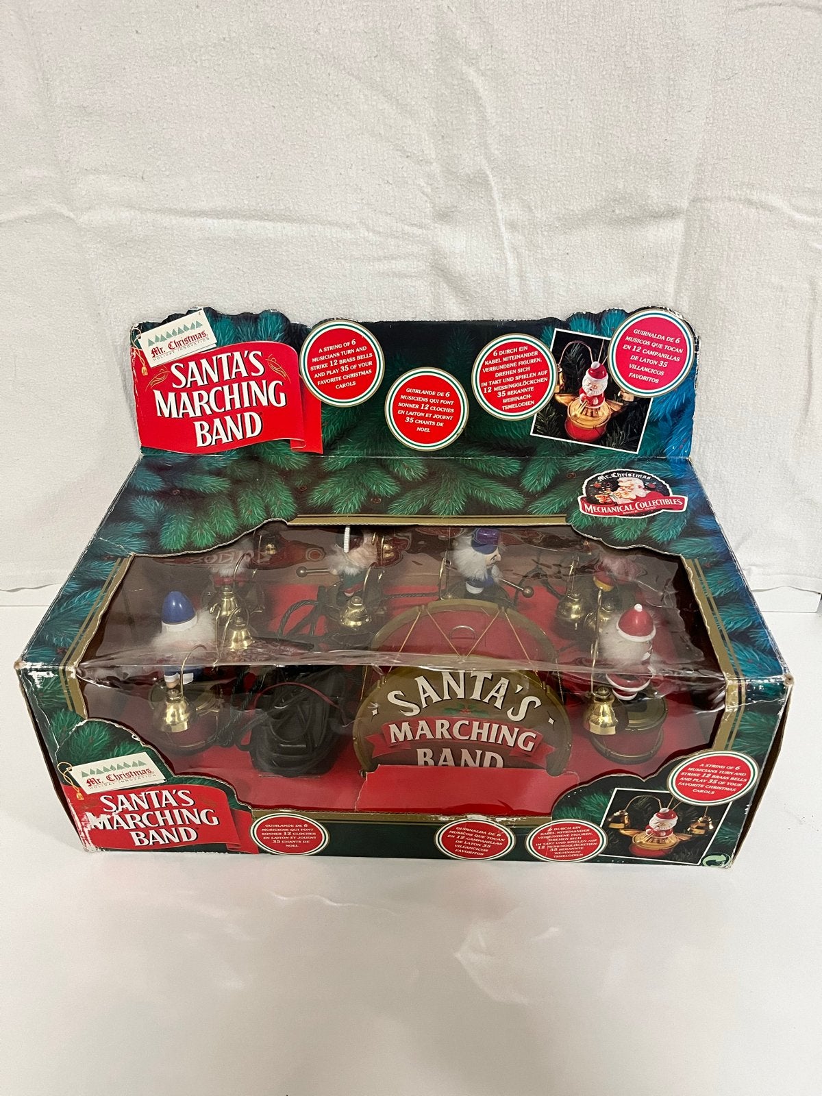 Vintage Mr. Christmas Santa's Marching Band (1992), Ophalen of Verzenden