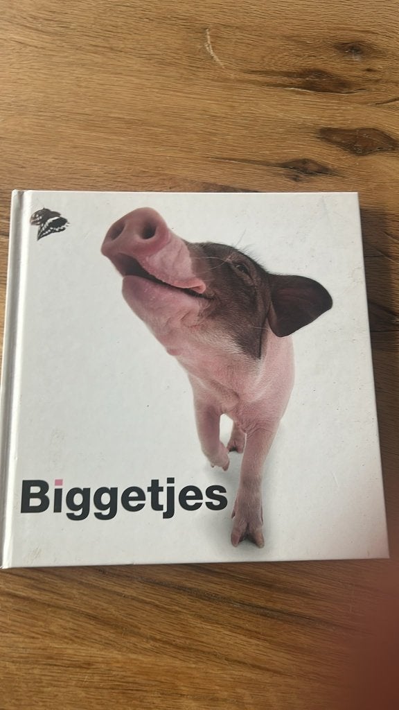 Biggetjes - Een schattig boek over varkens, Boeken, Dieren en Huisdieren, Charles Ghigna, Ophalen of Verzenden, Zo goed als nieuw