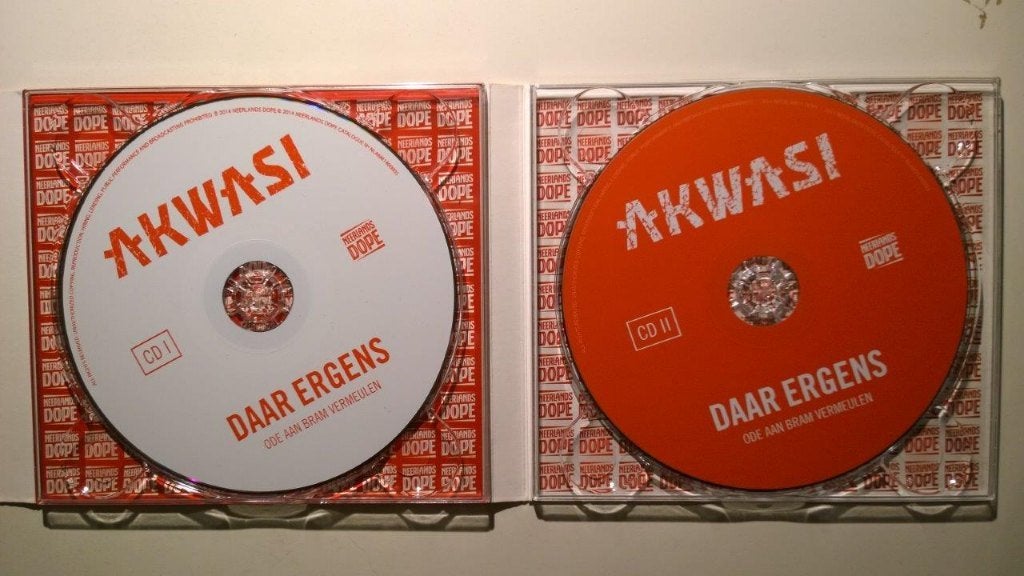 Akwasi ‎- Daar Ergens (Ode Aan Bram Vermeulen), Cd's en Dvd's, Cd's | Nederlandstalig, Ophalen of Verzenden, Zo goed als nieuw