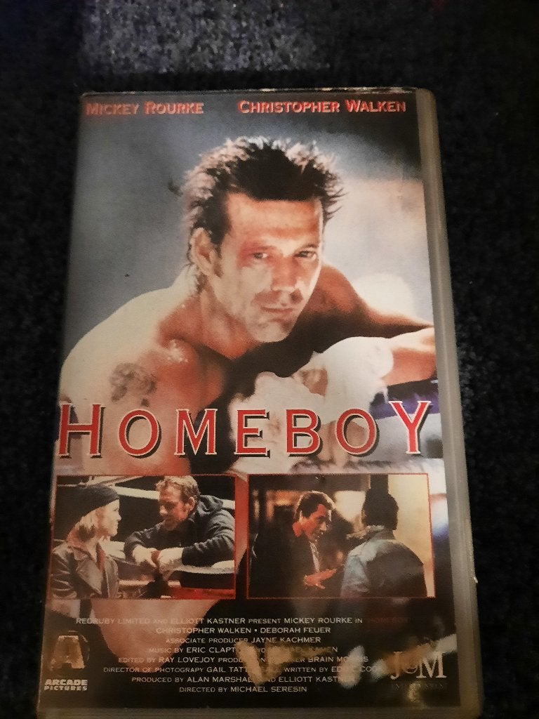 HOMEBOY! Speelfilm Klassieker met Mickey Rourke Op VIDEO!, Verzenden, Zo goed als nieuw, Actie en Avontuur, Vanaf 12 jaar