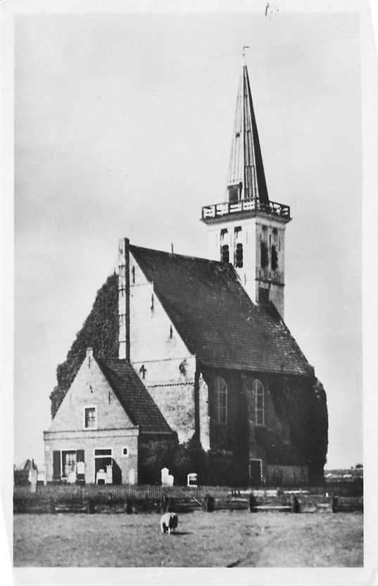 377-213-009 Texel NH Kerk, Verzenden, Voor 1920, Noord-Holland