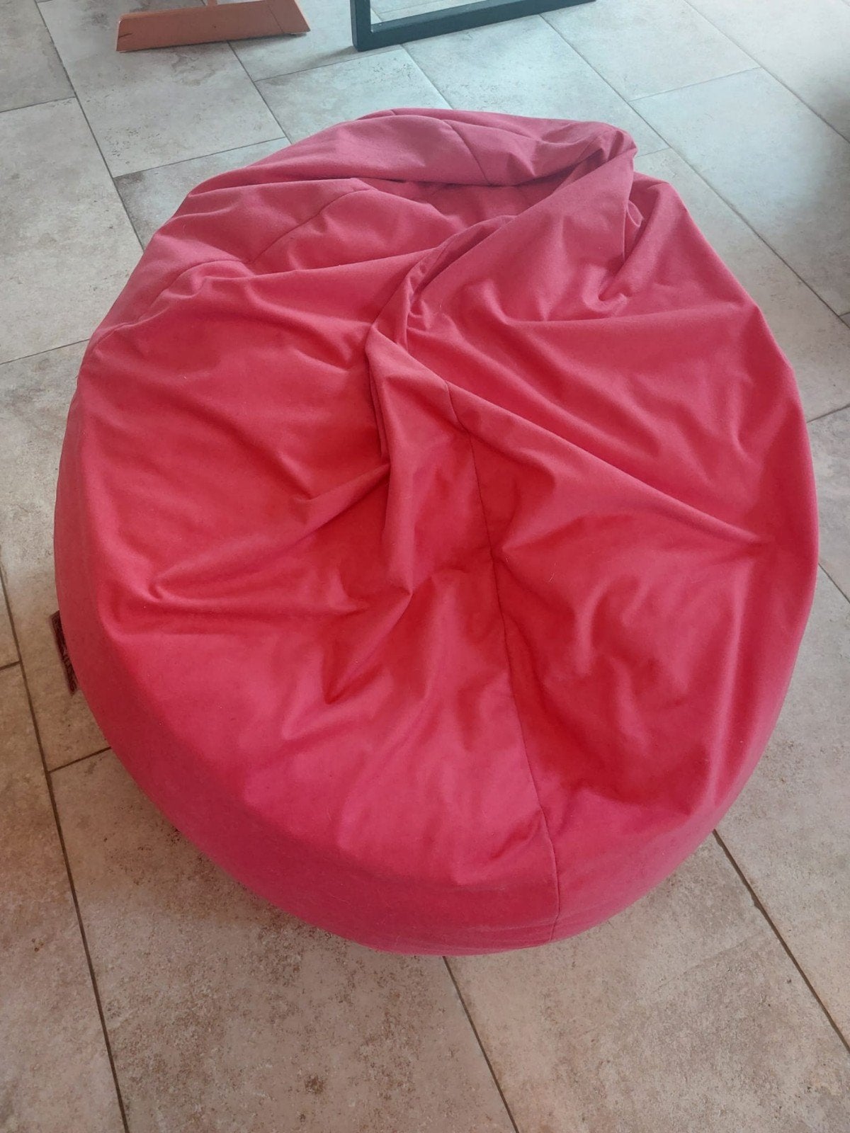 Sitting Point Kinder Zitzak BeanBag Easy XXL - Roze, Huis en Inrichting, Zitzakken, Ophalen, Zo goed als nieuw, Roze, Zitzak