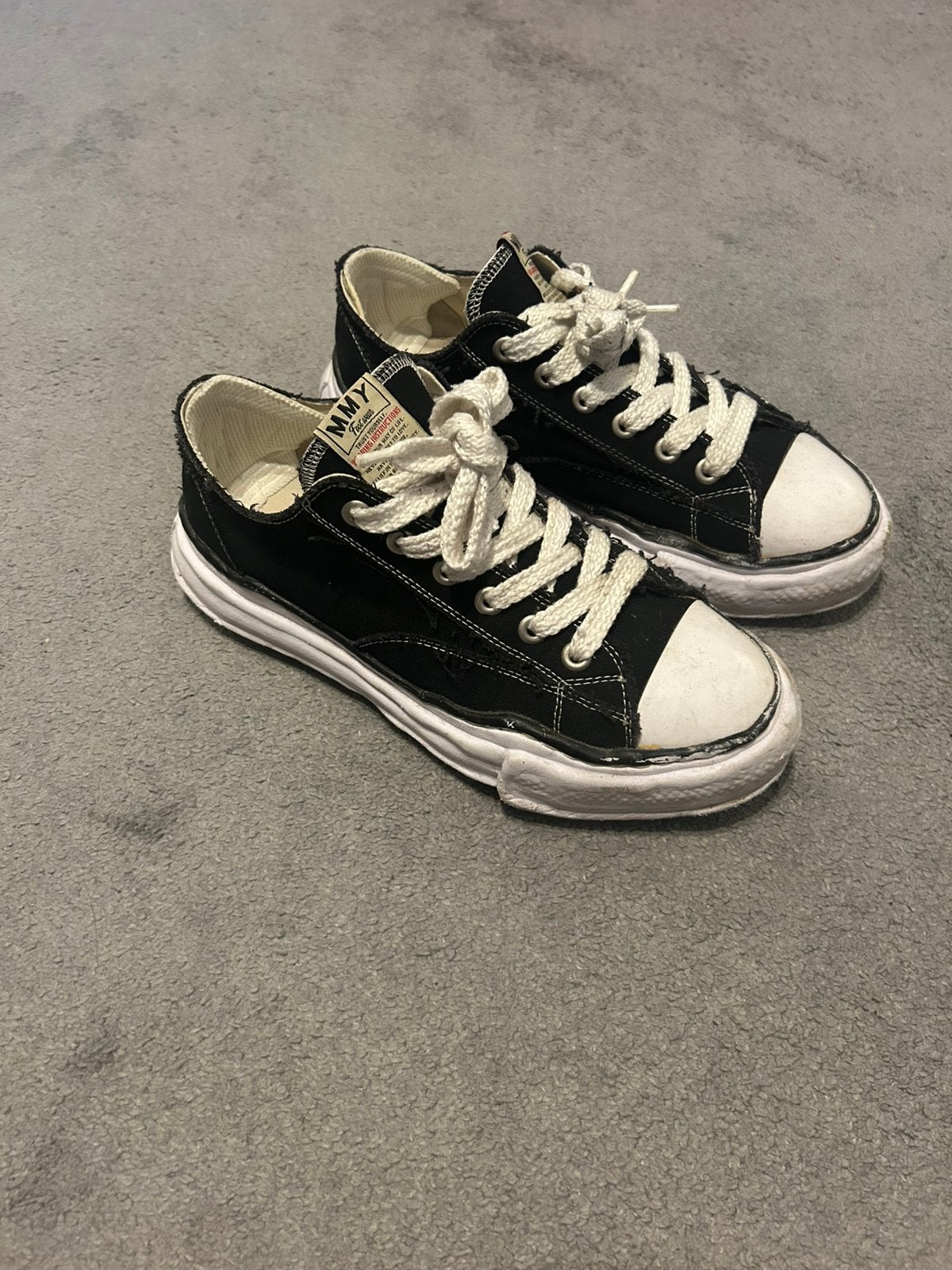 Maison Mihara Yasuhiro schoenen, Verzenden, Zwart, Sneakers of Gympen, Zo goed als nieuw