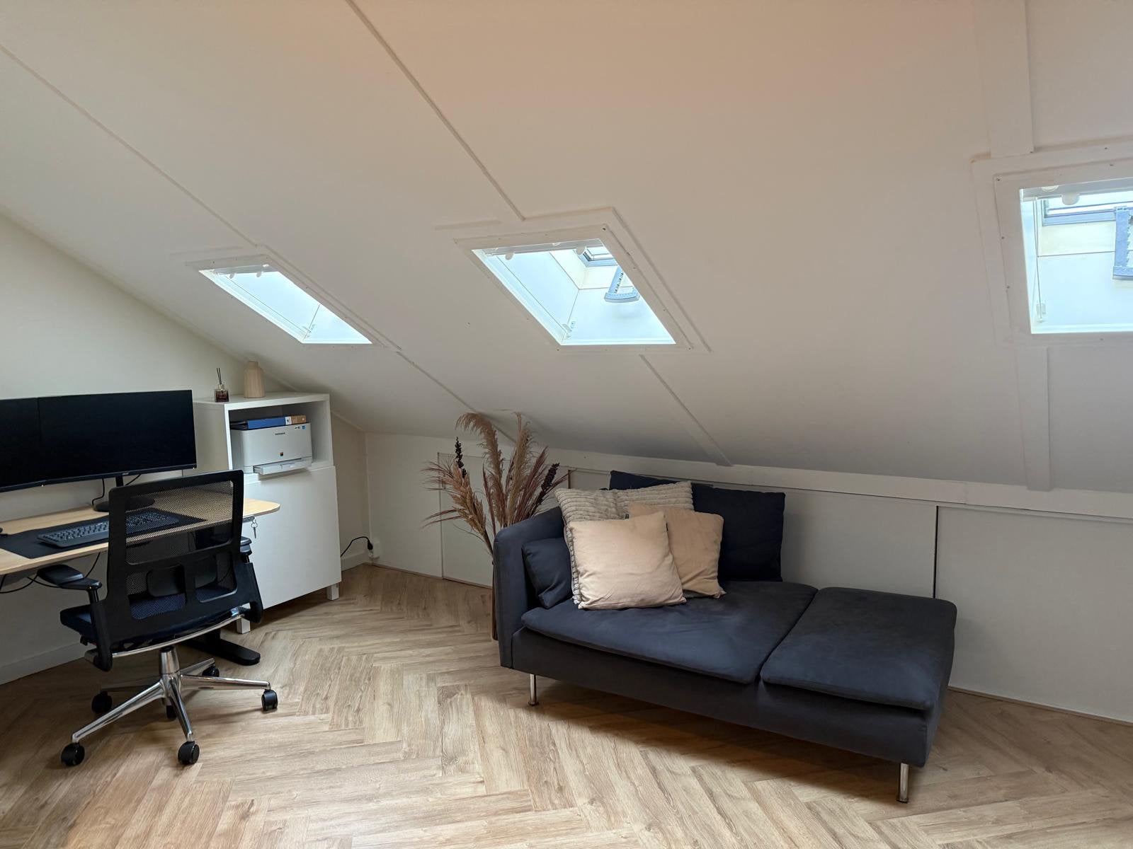 SÖDERHAMN Chaise longue, Fridtuna donkergrijs, Huis en Inrichting, Ophalen, Gebruikt, Eenpersoons, Minder dan 150 cm