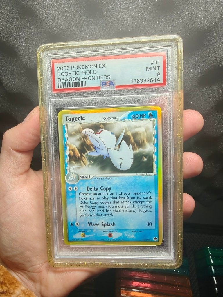 Pokemon EX Dragon Frontiers Togetic Holo PSA 9, Verzenden, Zo goed als nieuw, Losse kaart, Foil