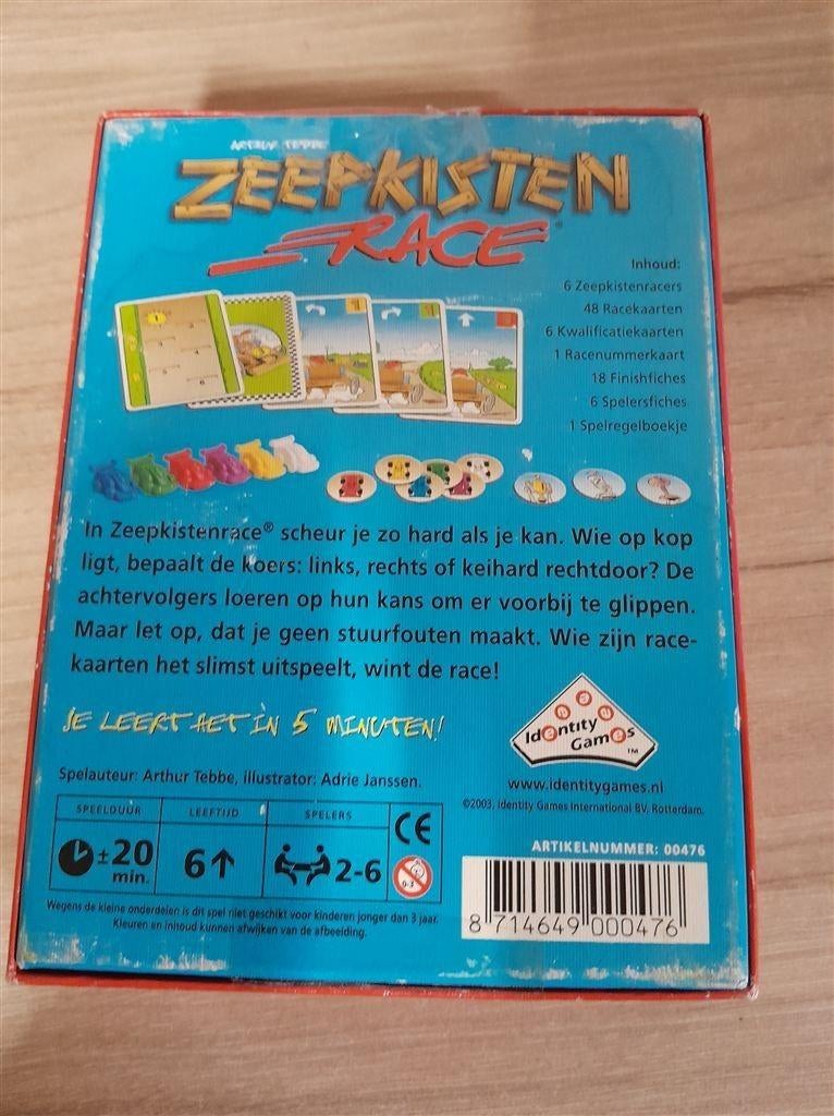 zeepkisten race - s4787, Verzenden, Zo goed als nieuw