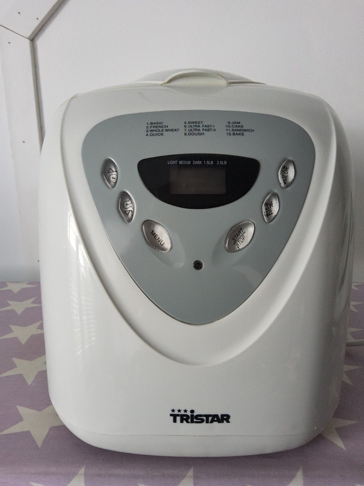 Tristar Broodbakmachine - Wit - Zo goed als nieuw, Ophalen, Zo goed als nieuw
